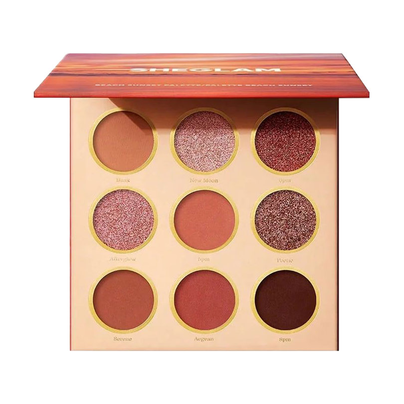 Палетка тіней для повік Sheglam Beach Sunset Eyeshadow, 12.5 г